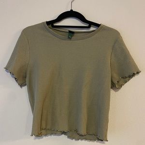 Wild Fable Cropped Tee Sz XL like new!